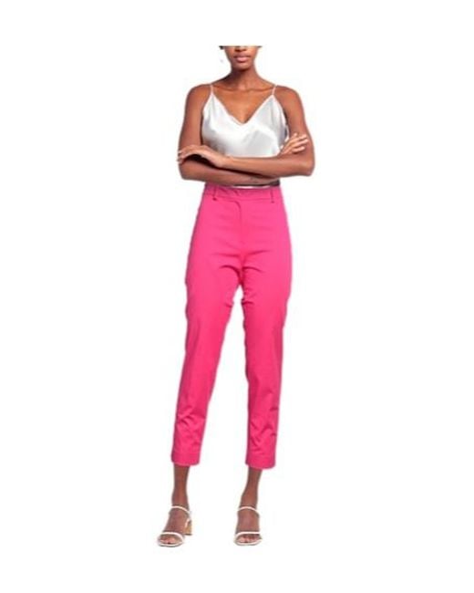 Weekend by Maxmara Pink Casual Trousers