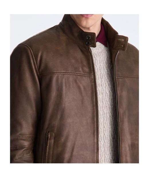 Peuterey Brown Bomber Jacket for men