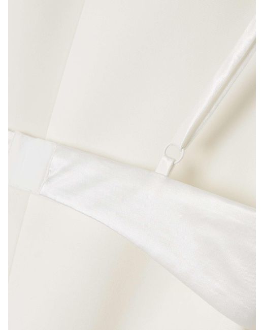 Acne White Long-Sleeved Suit Coat