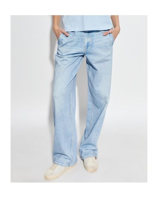 Rag & Bone Blue Belt Loop Jeans