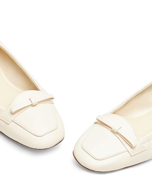 Stuart Weitzman Natural Tully Ballet Shoes