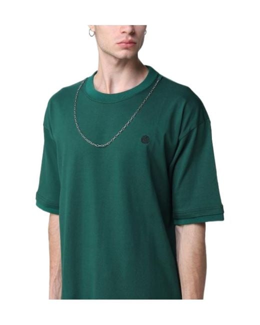Ambush Green Chain-Detail T-Shirt for men