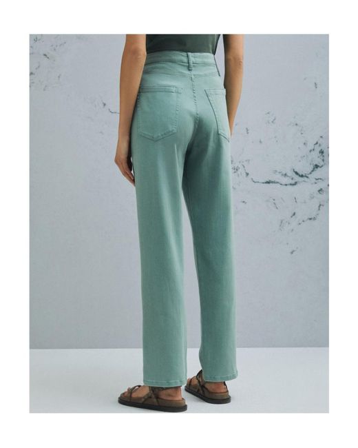 Marella Green Mlmsolista Straight-Leg Trousers