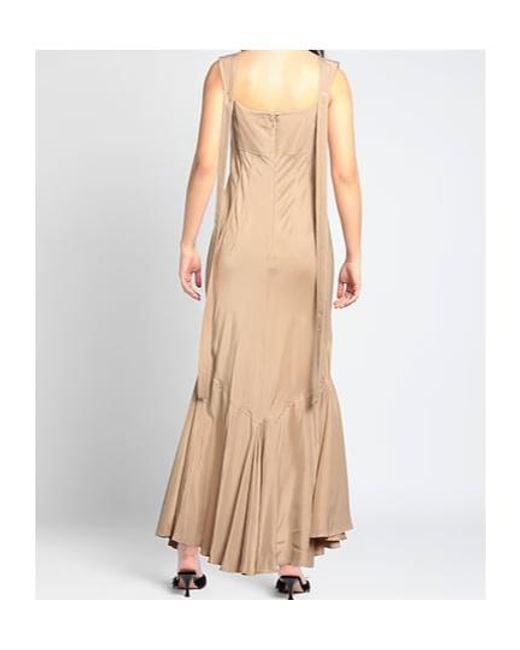 Sportmax Natural Maxi Dress