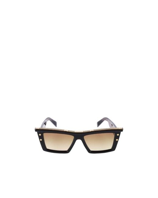 Balmain White Logo Sunglasses
