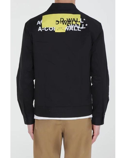 A_COLD_WALL* Black Logo Casual Jacket for men