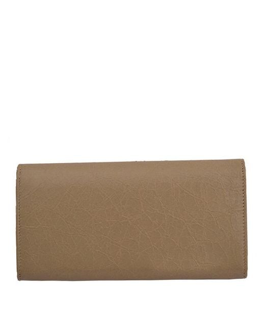 Balenciaga Natural Logo Wallet