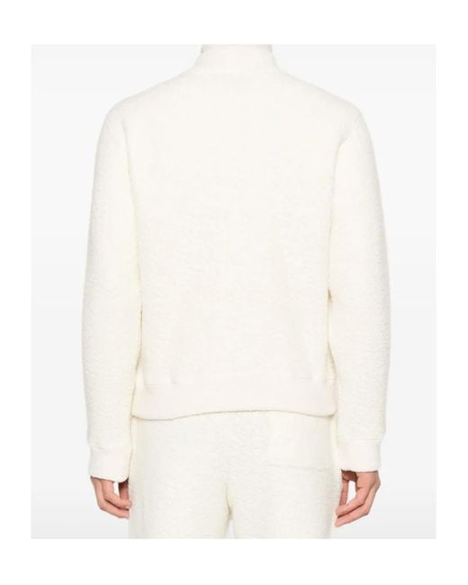 Casablanca White Logo-Patch Sweatshirt for men