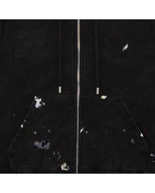 GALLERY DEPT. Black X Lanvin Paris Logo Casual Jacket for men