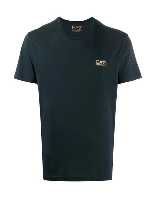 Emporio Armani Green Logo Printed T-Shirt for men