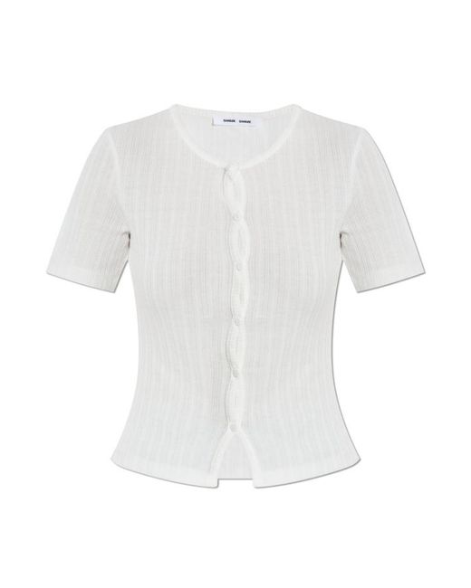 Samsøe & Samsøe White Top Sajuni