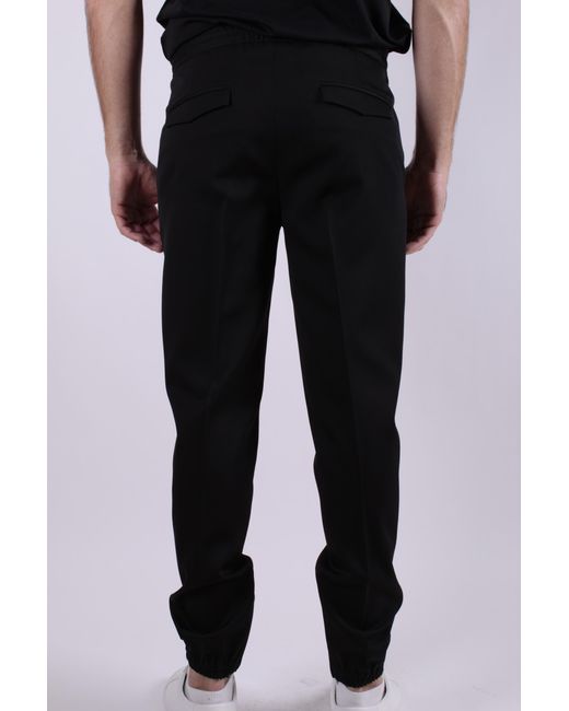 Dior Blue Dark Drawstring Sweatpants for men