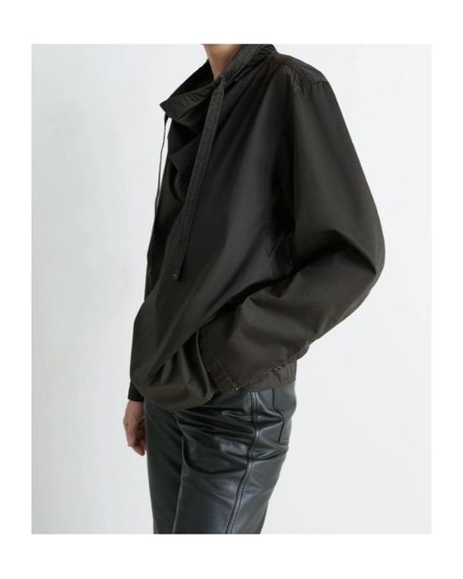 Lemaire Black Vareuse High-Neck Top