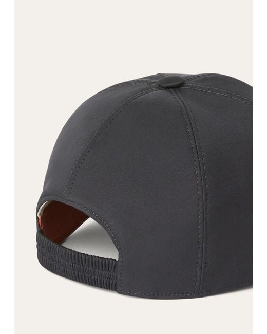 Loro Piana White Logo-Embroidered Baseball Cap for men