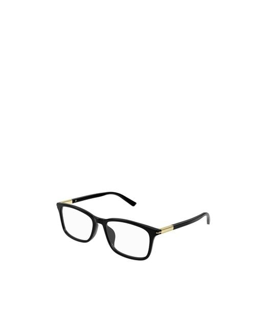 Gucci White Eyewear Square Frame Glasses for men