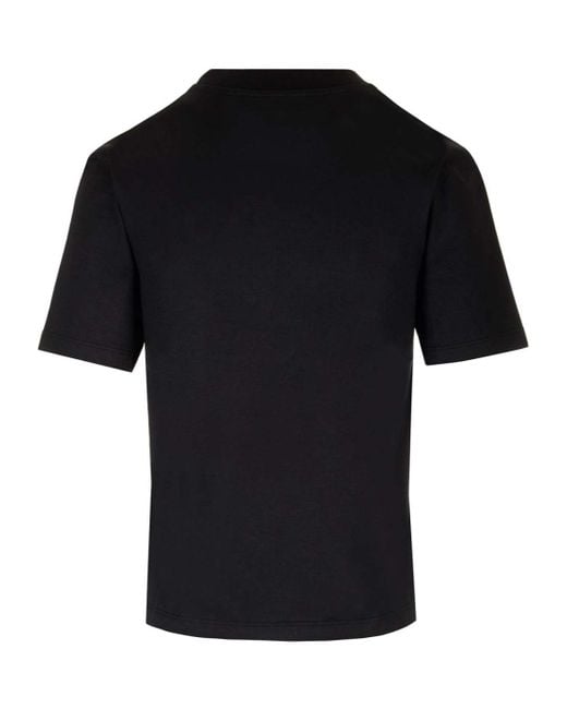 Palm Angels Black With Monogram T-Shirt