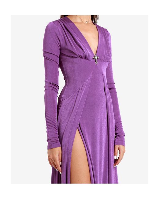 Aniye By Purple Long Sleeve Dress