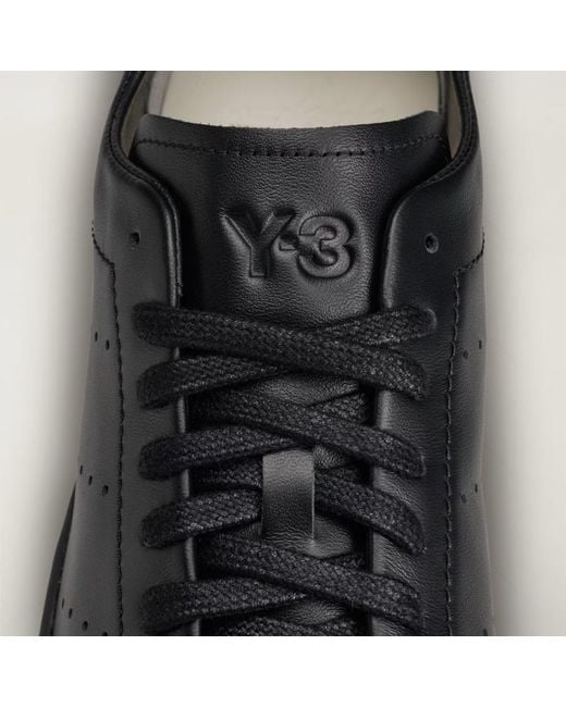 Y-3 Black Stan Smith Low-Top Sneakers for men