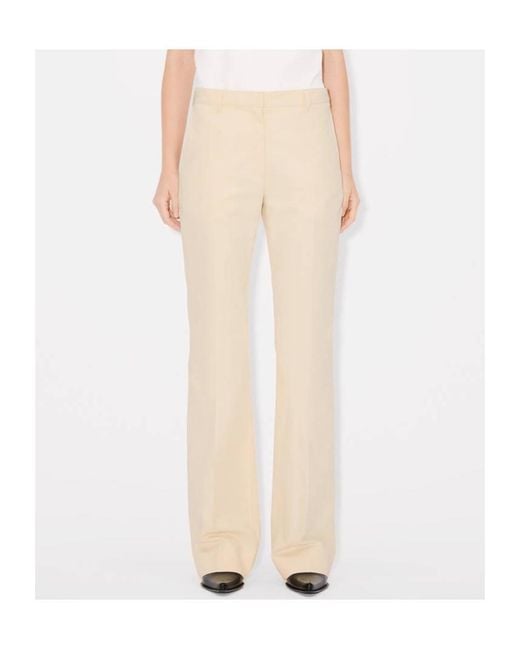 KENZO Natural Flared Pants