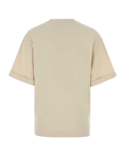 Woolrich Natural Oversized Graphic T-Shirt