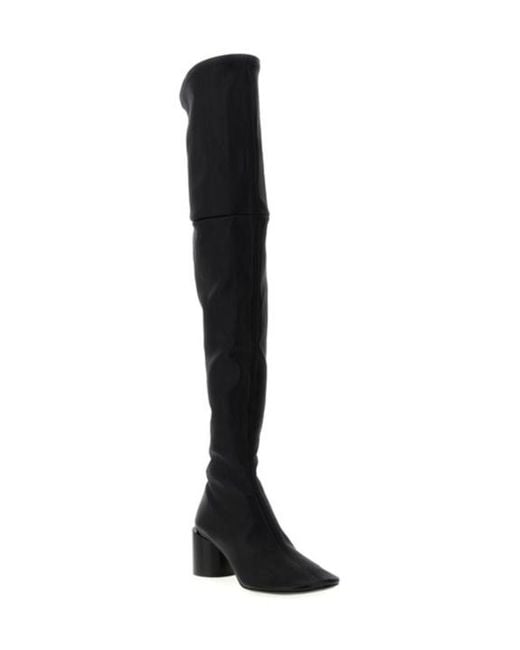Jil Sander Black Nappa Boots