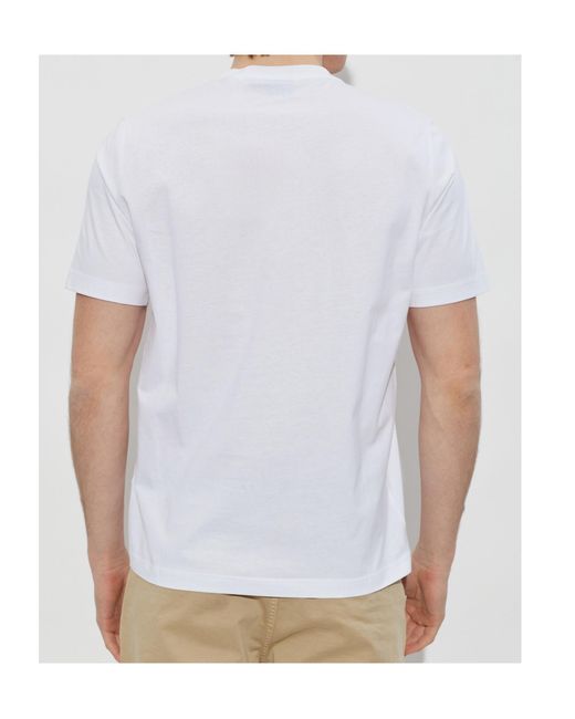 Paul Smith White Ps Paul Smith Bike Monster Crewneck T-Shirt for men