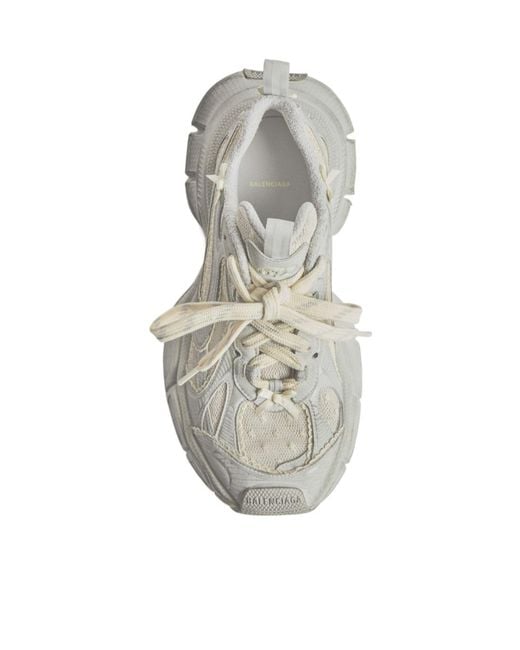 Balenciaga White 3Xl Tulle Sneaker