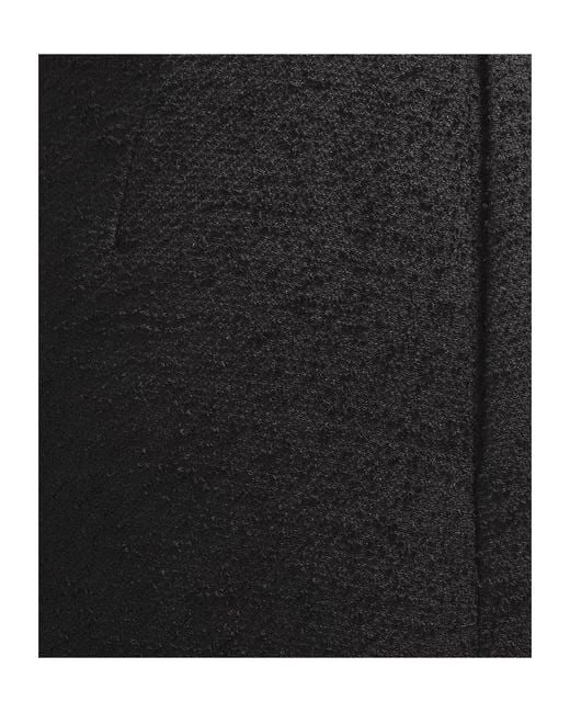 Dior Black Mid-Length Flared Skirt