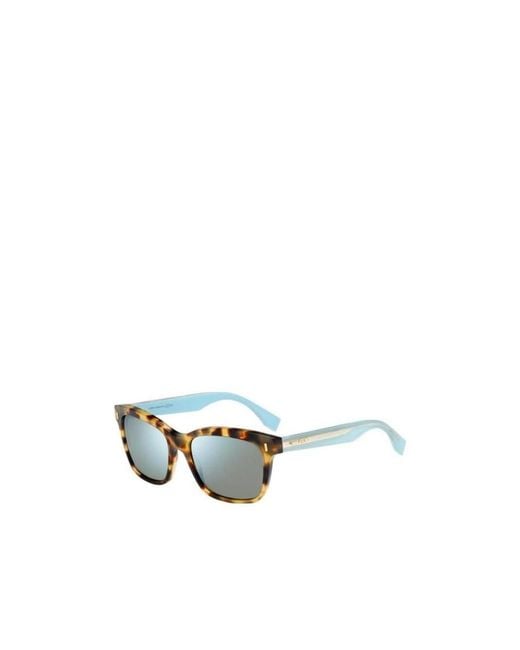 Fendi White Logo Details Sunglasses