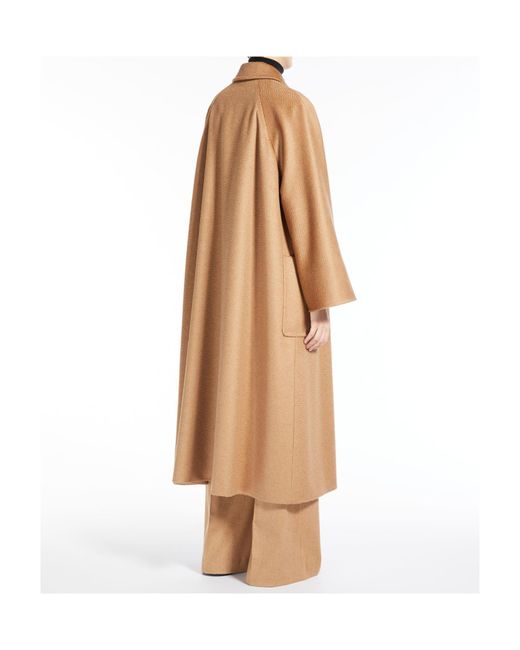 Max Mara Natural Elegant Camel Outerwear For The Modern