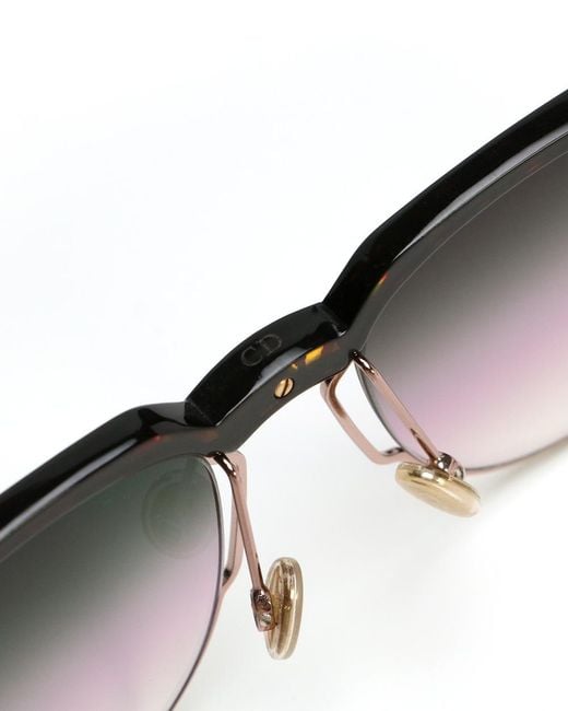 Dior Metallic Logo Sunglasses
