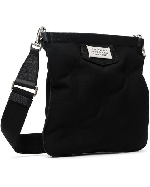 Maison Margiela Black Glam Slam Sport Flat Pocket for men
