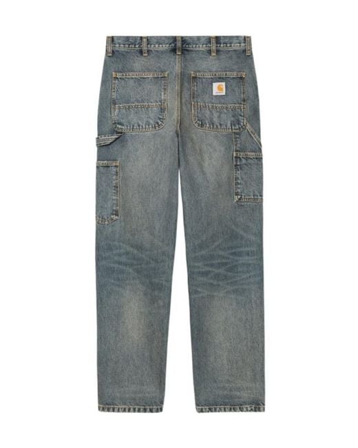 Carhartt Gray Single Knee Jeans for men