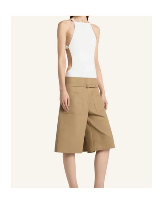 Courreges White Cut Out Swimsuit