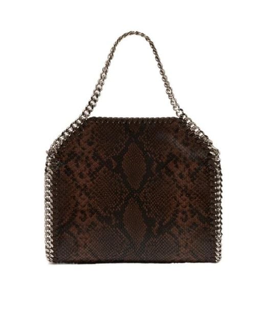 Stella McCartney Brown Falabella Mini Tote Bag