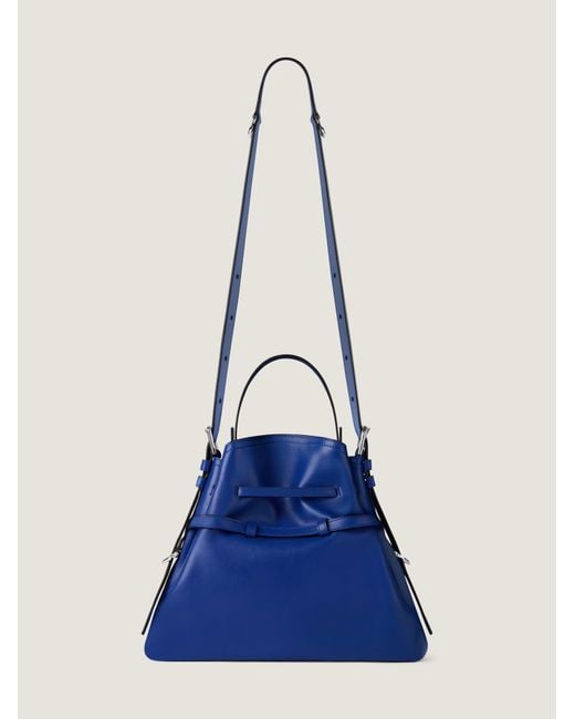 Givenchy Blue Small Voyou Bucket Bag