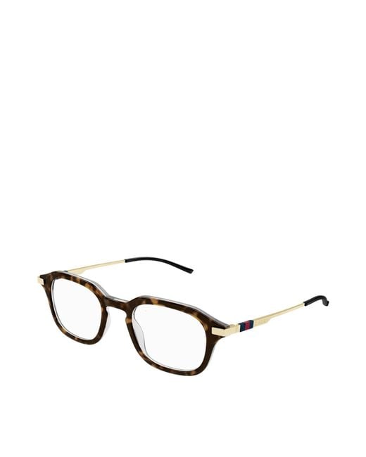 Gucci Multicolor Eyewear Square Frame Glasses for men