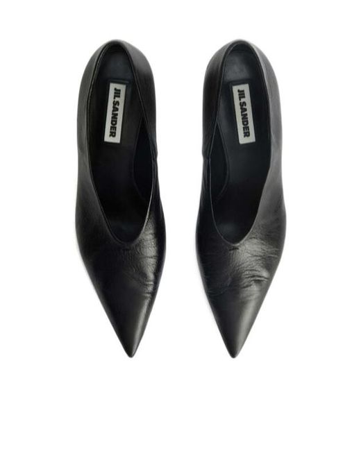 Jil Sander Black Pumps