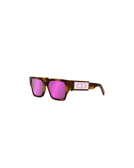 Dior Purple Logo Sunglasses