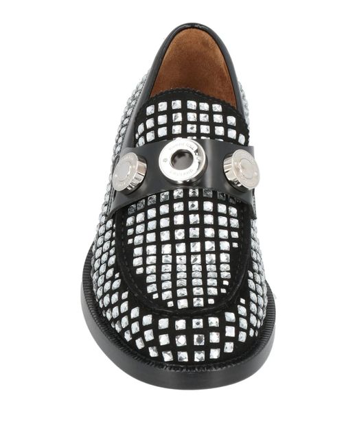 Burberry Black Leather Loafers