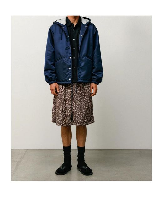 Stussy Blue Long-Sleeved Casual Jacket for men