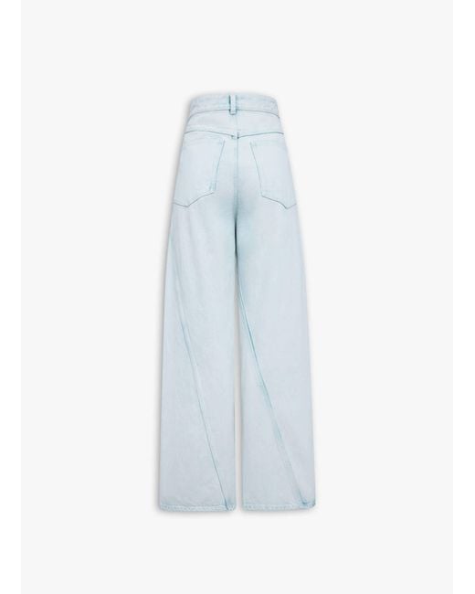 Alaïa Blue Twisted Jeans