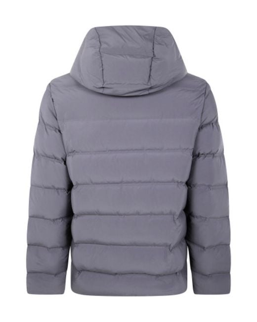 Rrd Gray Hooded Zip-Up Jacket for men