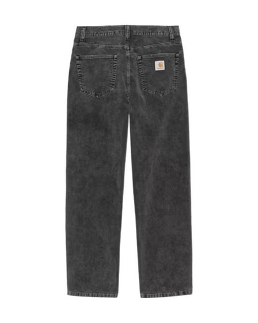 Carhartt Gray Aaron Pants for men