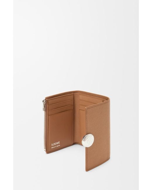 Loewe Brown Small Vertical Wallet