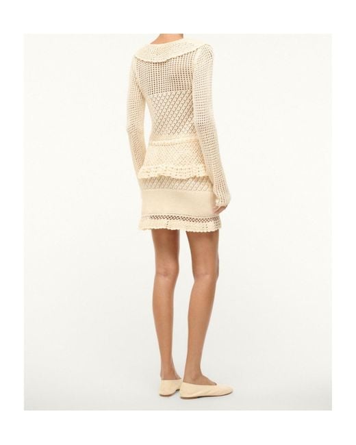 Staud Natural Long-Sleeved Sweater