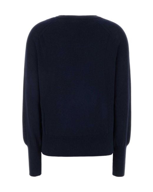 Woolrich Blue Raglan Sleeve Sweater