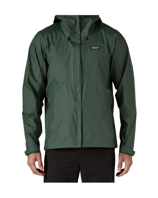 Patagonia Black Torrentshell 3L Rain Jacket for men