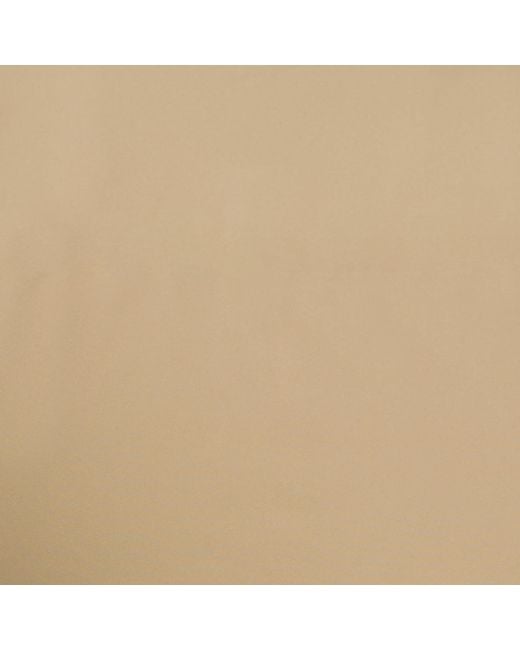 Save The Duck Natural Collared Long-Sleeved Trench Coat