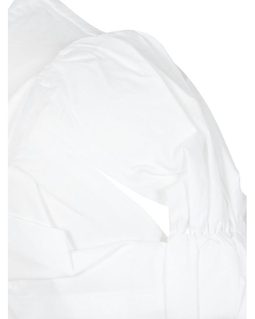 Twinset White Crew Neck Casual T-Shirt